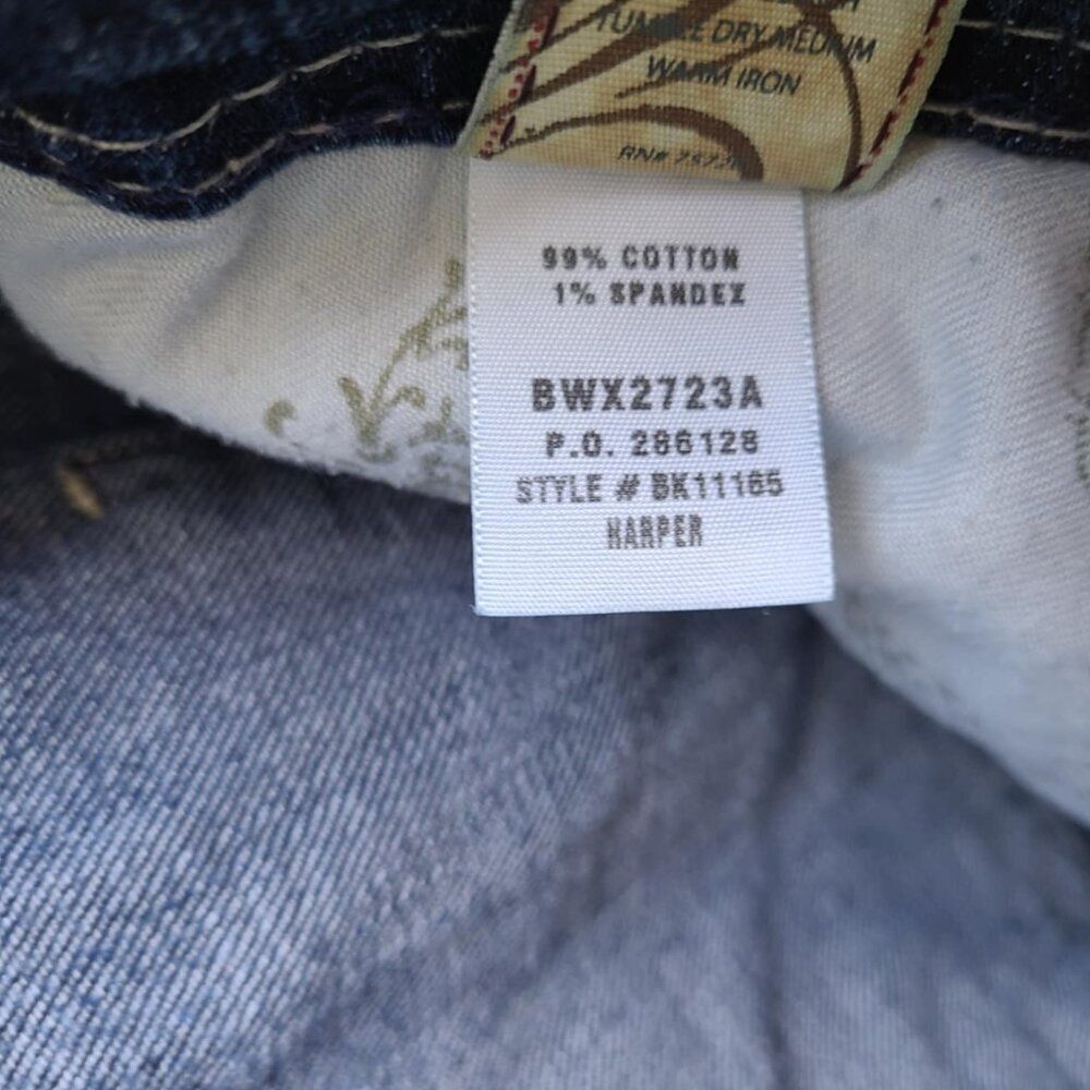 Billabong The Skinny Jean with Zipper Accents size 7 - Picture 2 of 15